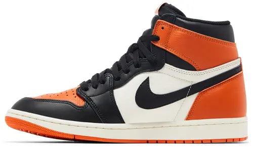 AJ1 High OG Retro – Orange Shatter Edition