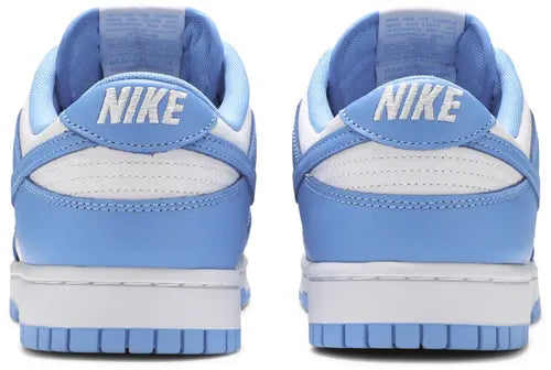 Court SB Low – White/Blue Drop