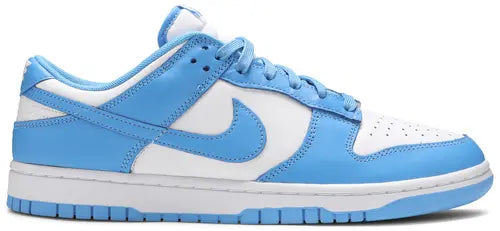 Court SB Low – White/Blue Drop
