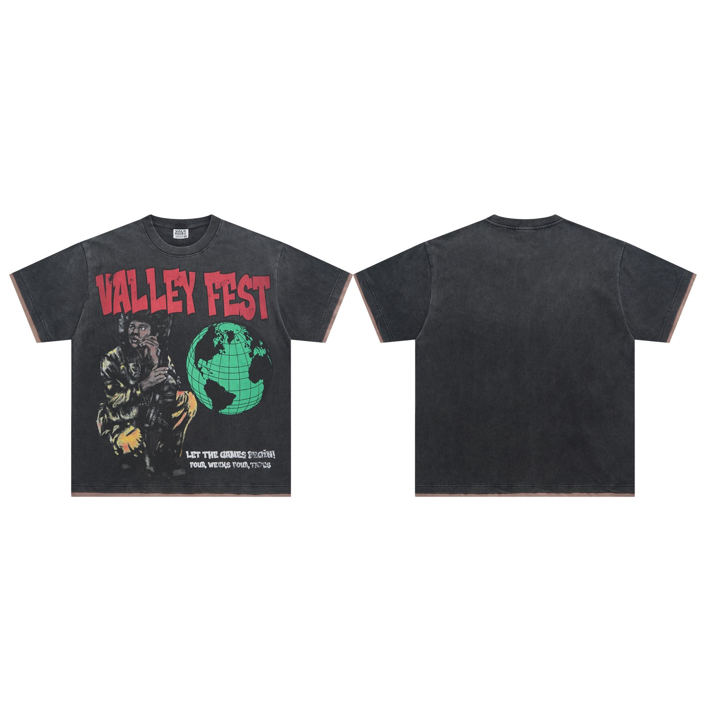 Hype Retro Street Tee - Vale F