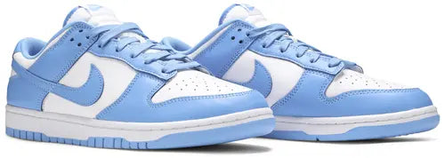 Court SB Low – White/Blue Drop