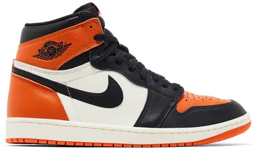 AJ1 High OG Retro – Orange Shatter Edition