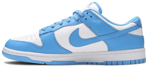 Court SB Low – White/Blue Drop