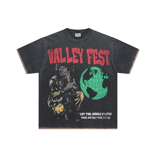 Hype Retro Street Tee - Vale F