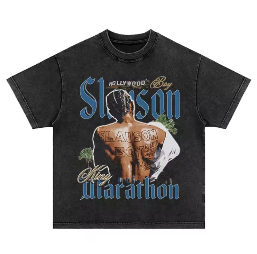 Hype Retro Street Rap Tee - Nipsey Hu$$le